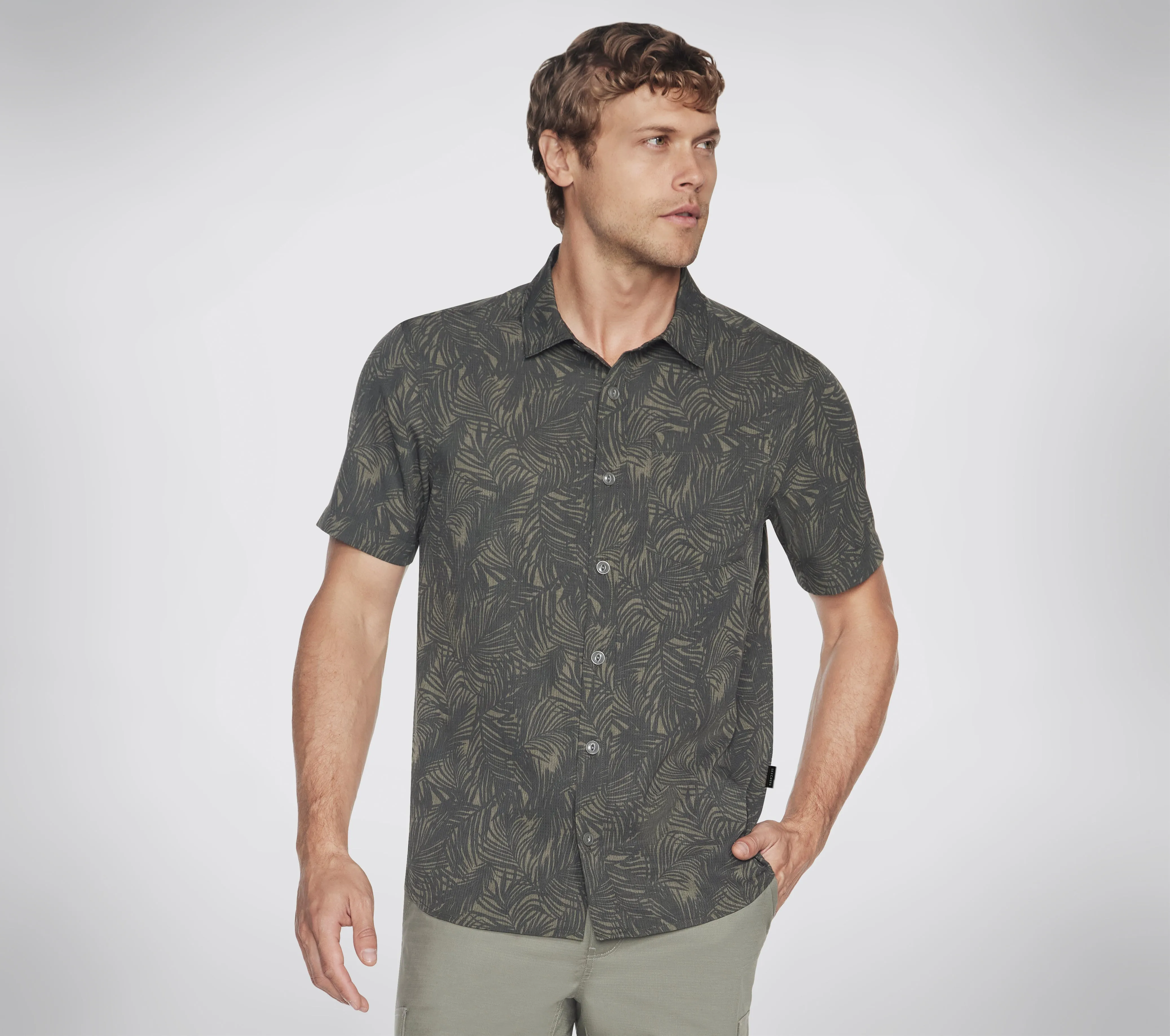 TP14 - THE GO WALK AIR PRINTED SHORT SLEEVE SHIRT
