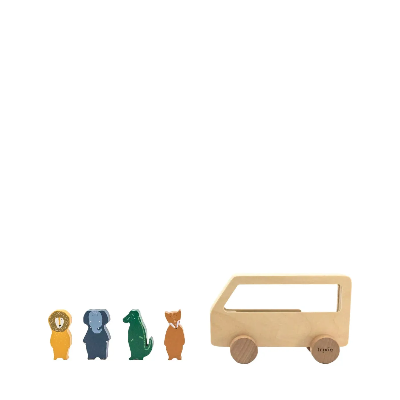 Trixie Wooden Animal Bus