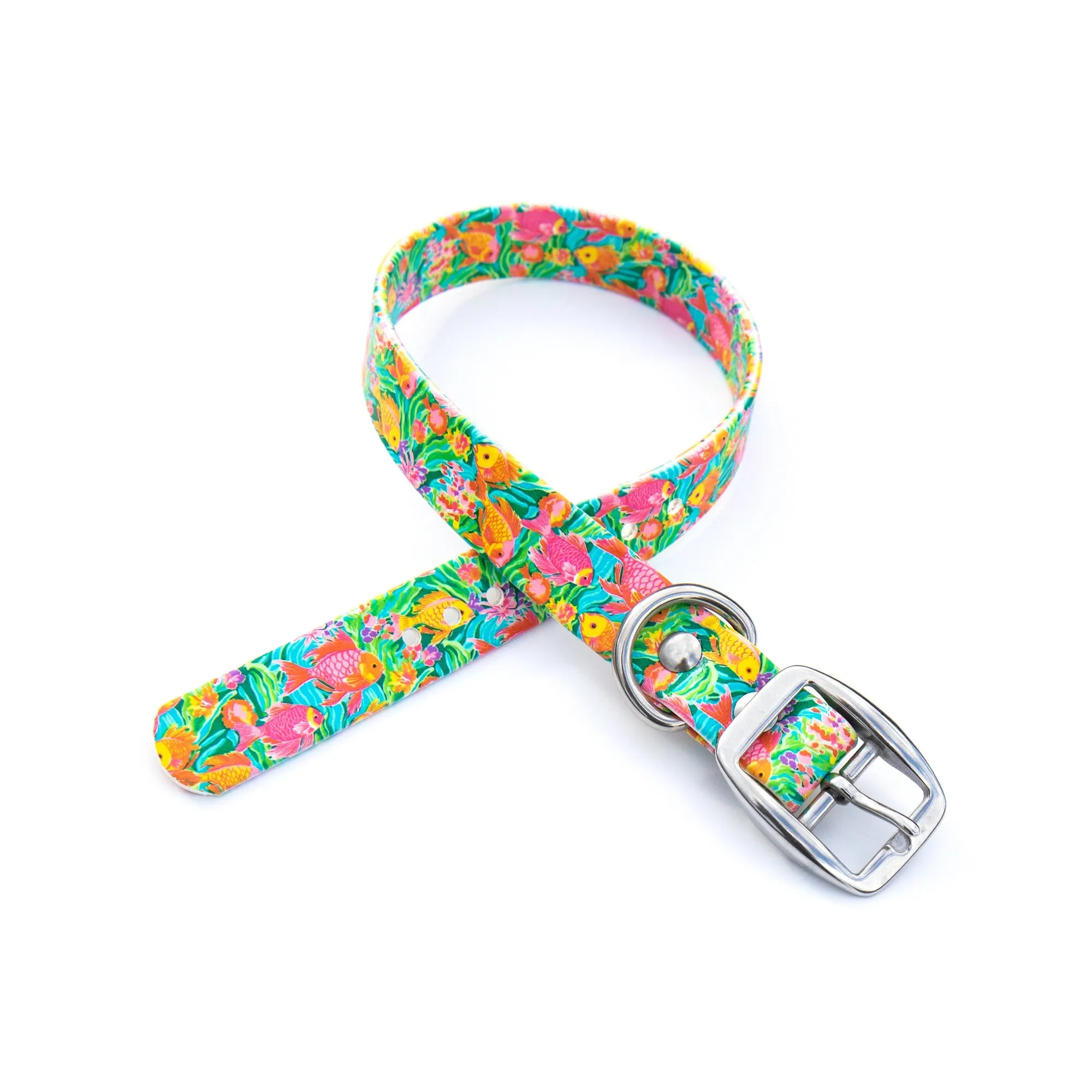 Tropical Fish BioThane® Collar