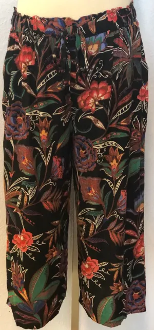 TROPICAL PRINT PANTS