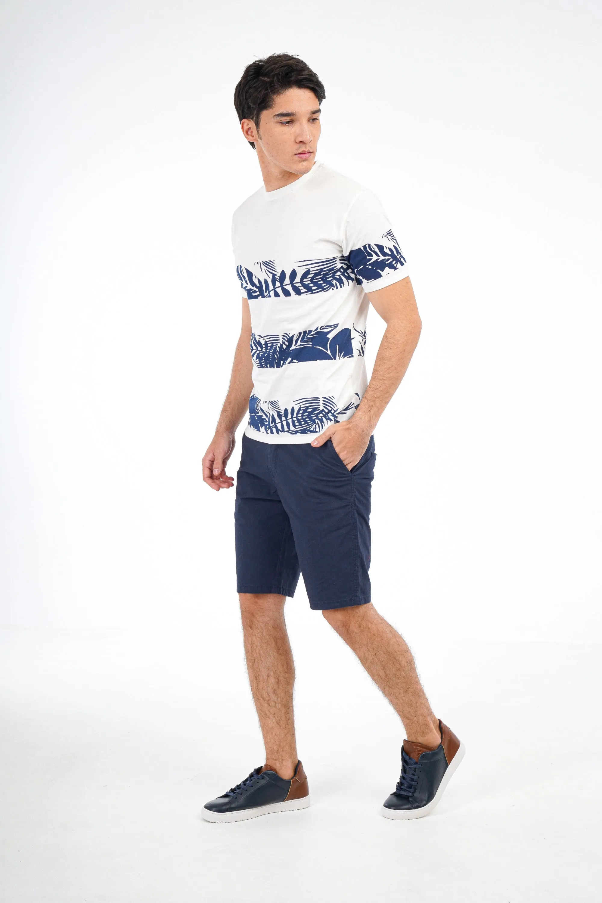 Tropical Print T-Shirt