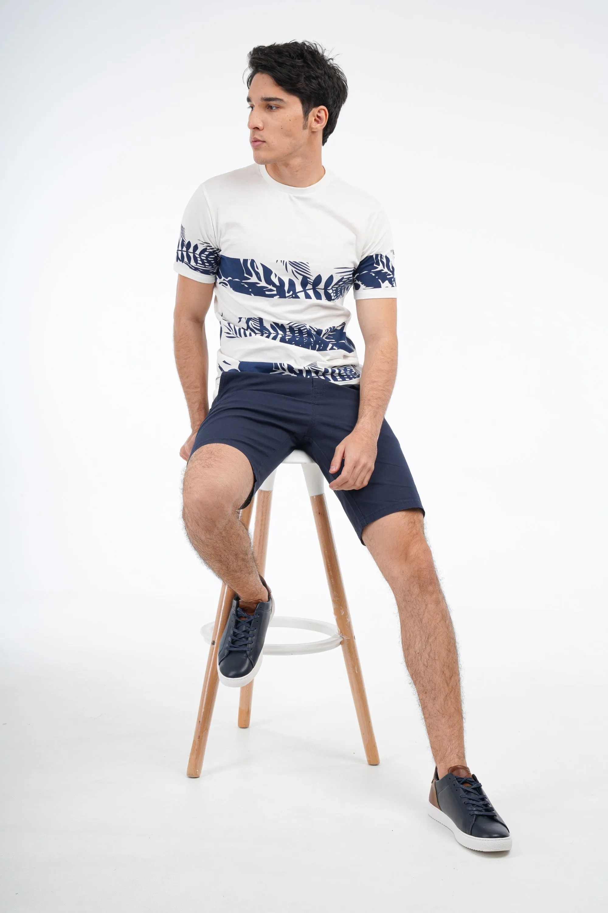 Tropical Print T-Shirt