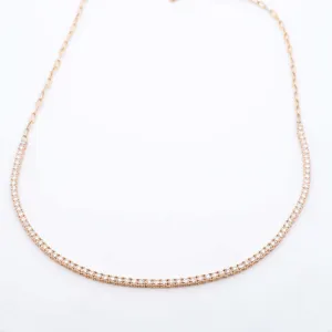 Unity Diamond Tennis Necklace
