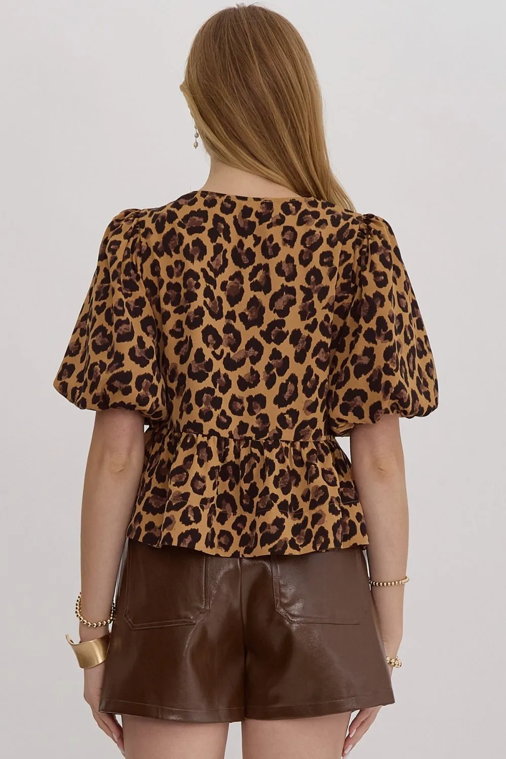 Untamed Cutie Top: Camel