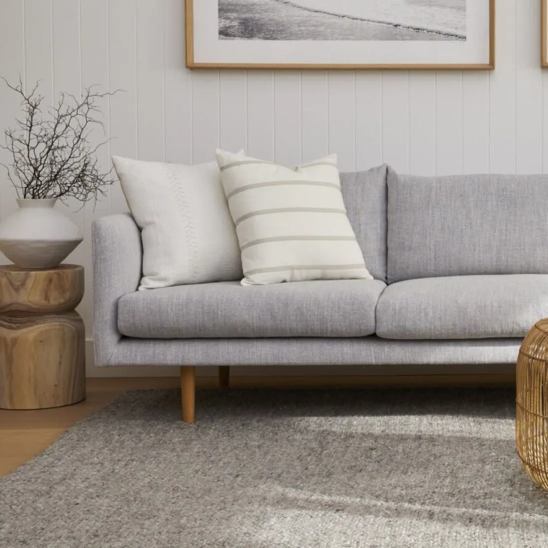 Urban Oasis Caro Square Cushion Oyster