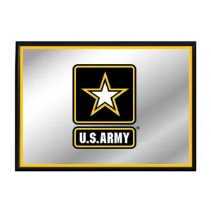 US Army Army: Framed Mirrored Wall Sign