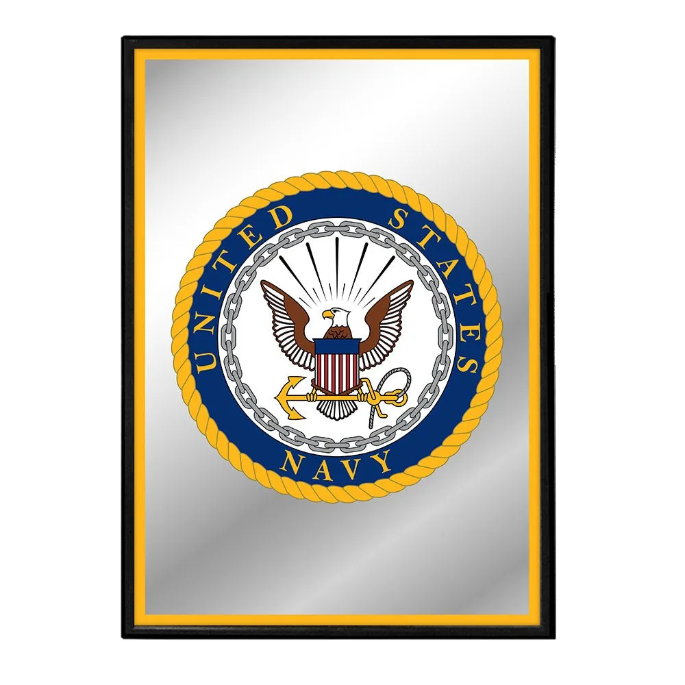 US Navy: Seal - Framed Mirrored Wall Sign