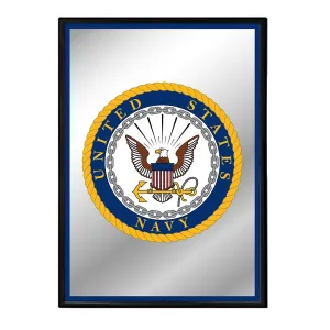 US Navy: Seal - Framed Mirrored Wall Sign
