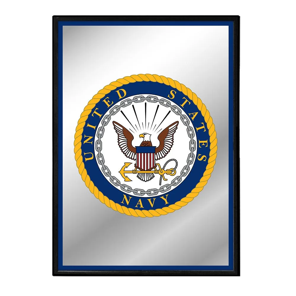 US Navy: Seal - Framed Mirrored Wall Sign