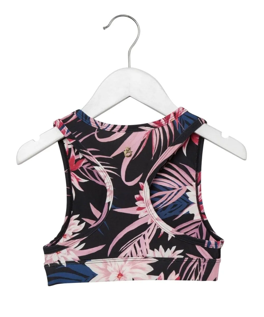 Varsity Girls Hibiscus Bra Top