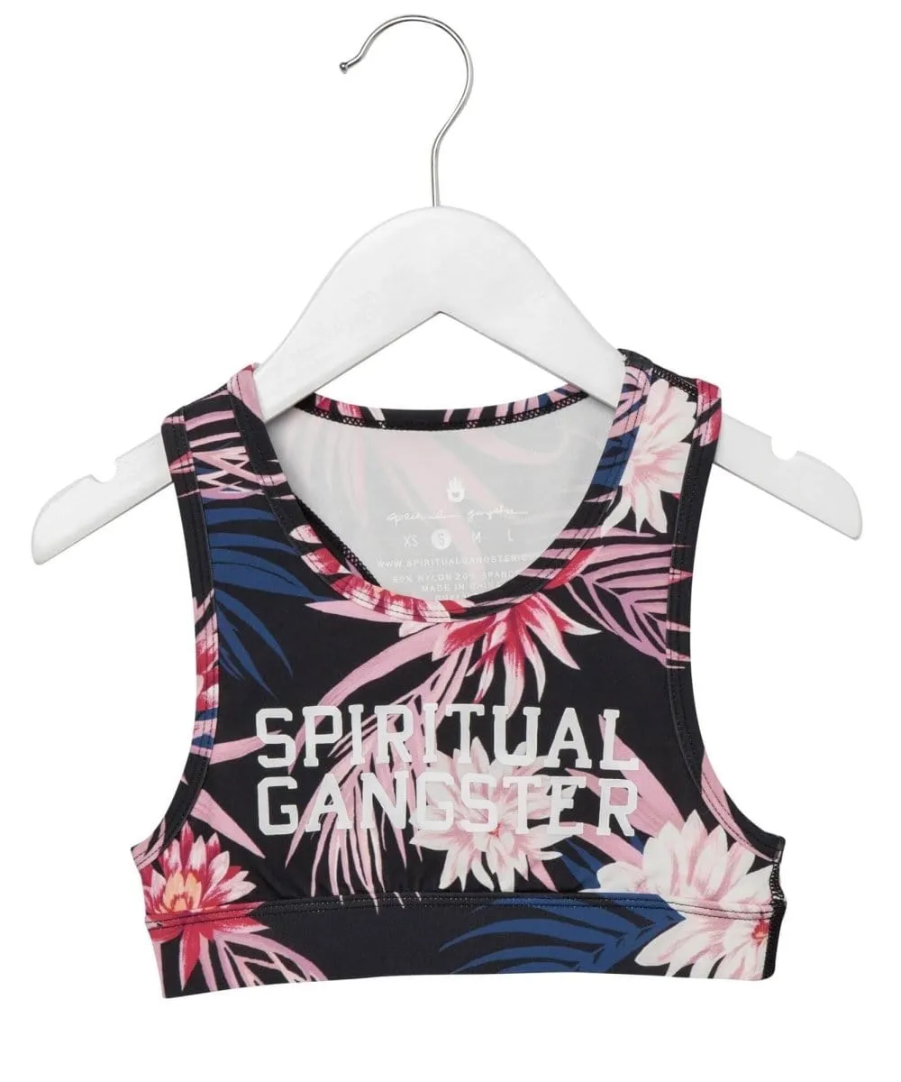 Varsity Girls Hibiscus Bra Top