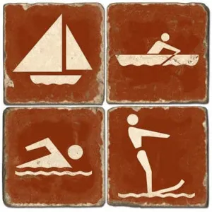 Water Fun Drink Coasters