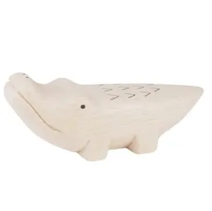 Wee Wooden Crocodile