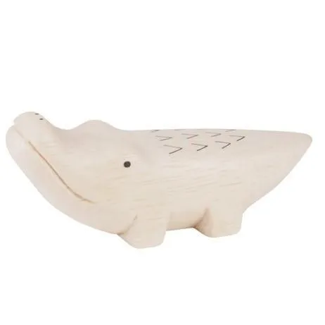 Wee Wooden Crocodile