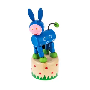 Wooden Farm Push Puppets