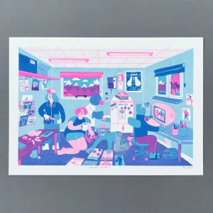 YUK FUN Print Club Riso Art Print