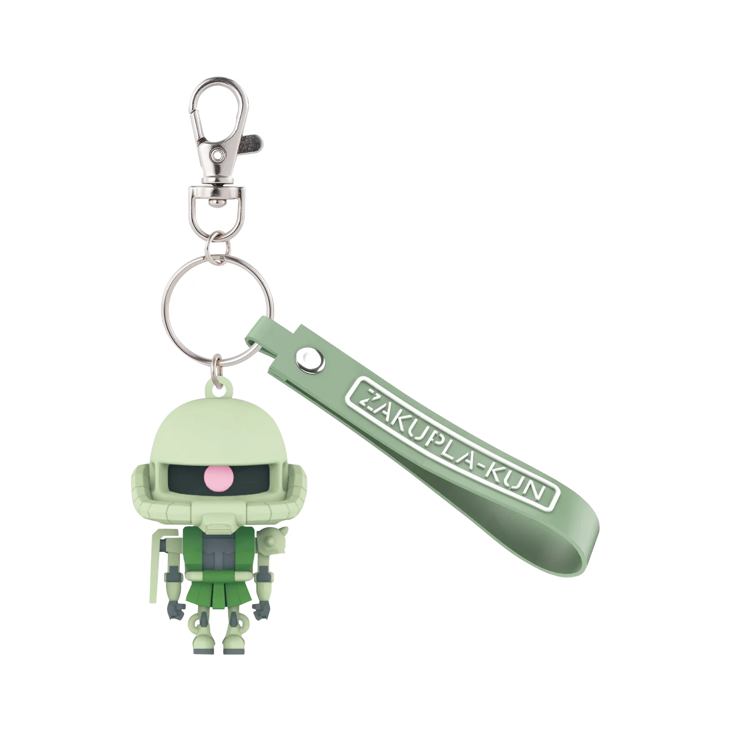 Zakupla-Kun 3D Rubber Mascot Keychain