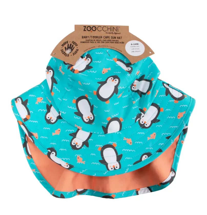 Zoocchini - Cape Sunhat - Penguin